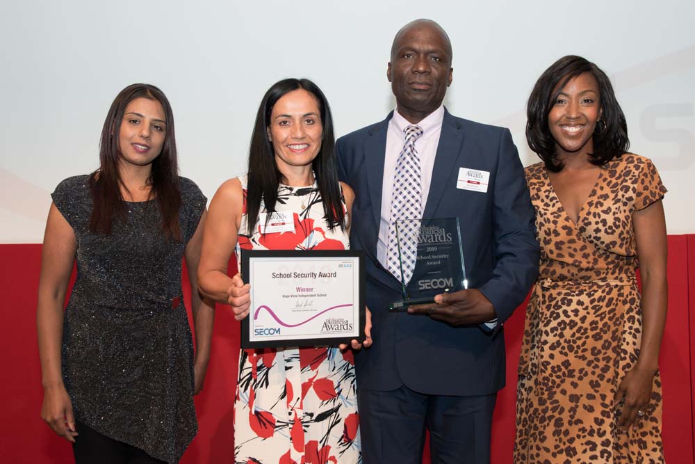 2019 School Security Award Winner: Hope View Independent School, Canterbury